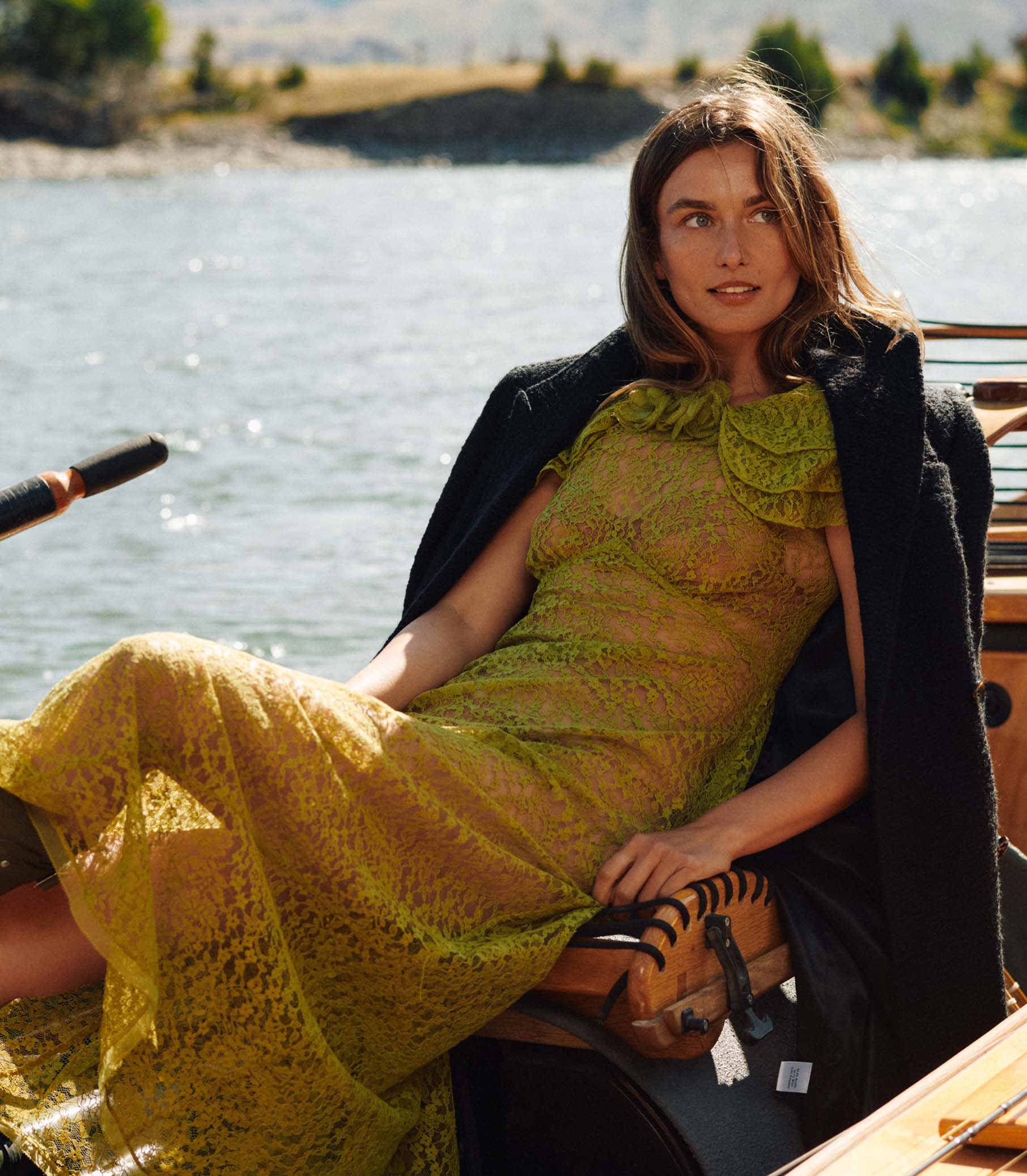 NEVARA DRESS -- GREEN TEA - Image 4