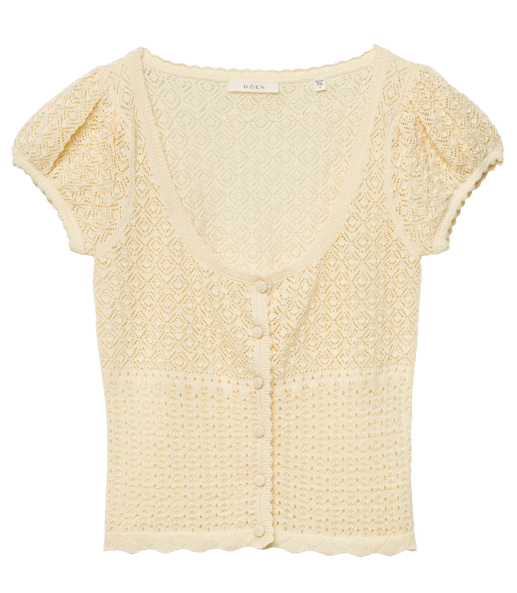 PRISCILLA CARDIGAN -- VANILLA - Image 5